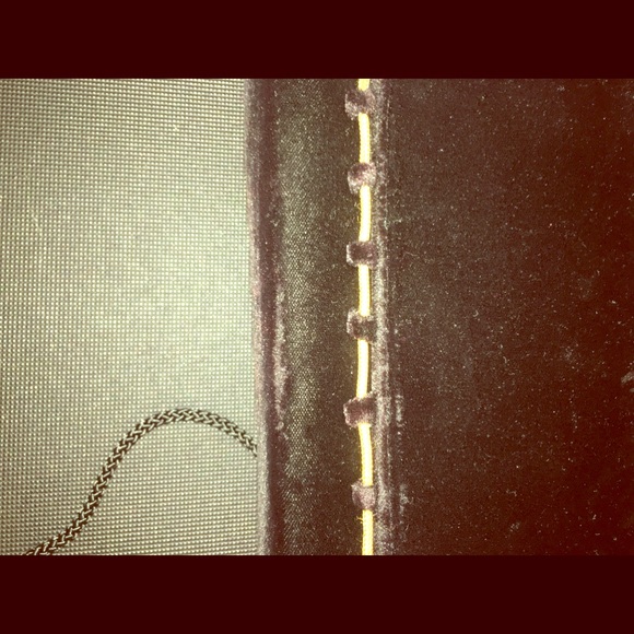 Velvet and Gold Dinner Bag - Picture 2 of 3